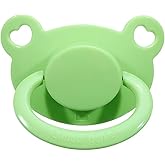 Landofgenie Adult Size Large Shield Pacifiers Bear Shaped Cutie Pacifier Green