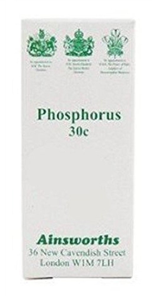Ainsworths 30C Phosphorus Homoeopathic Remedy - Pack of 120 Tablets