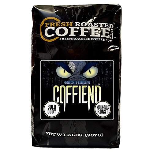 Coffiend artisan blend coffee, whole bean, fresh roasted coffee l…