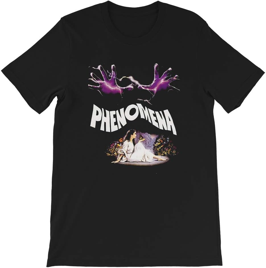 Dario Argento's Phenomena Poster 80s Italian Horror Film Jennifer John Funny Gift for Men Women Girls Unisex T-Shirt