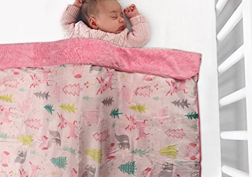 Kassy Pop Microfiber Fleece Winter Baby Swaddle Blanket, Bed & Receiving Blanket/Swaddler, Ideal for Use as a Winter or AC Baby Blanket 30 X 40 Inches, 0-2 Years
