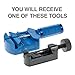 Blue Carbon Fiber Titanium Magnetic 4 Element Bracelet Double Strength Adjusting Tool and Gift Box Included By Willis Judd