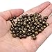 Honbay 100pcs 6mm Fashion Bronze Jingle Bell/Small Bell/Mini Bell for DIY Bracelet Anklets Necklace Knitting/Jewelry Making