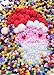 Tin Roof Crafts Deluxe Pom Poms in Hot Kaleidoscope Colors for Crafts and DIY Hobby Supplies, Large Bag, 324 Pompoms, 4 Different Sizes Bonus Googly Eye Package