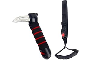 ZipSeven Portable Car Handle Heavy Duty Automotive Handle Assistance Mobility Aid Auto Assist Grab Bar Vehicle Seat Transfer 