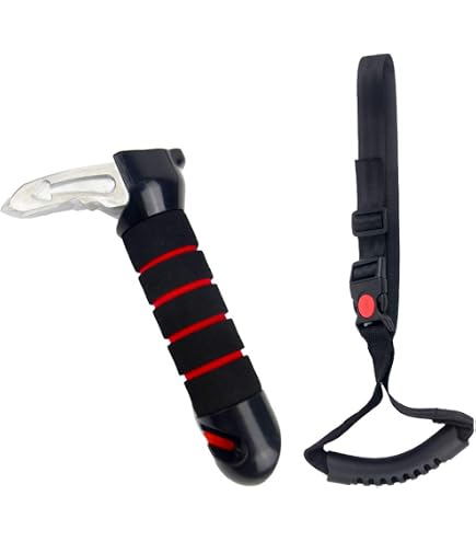 Poignée D'aide à L'entrée De Voiture - Lot De 2 Poignées Pour Personne âgée - Support Portable Et Brise-vitre D'urgence
