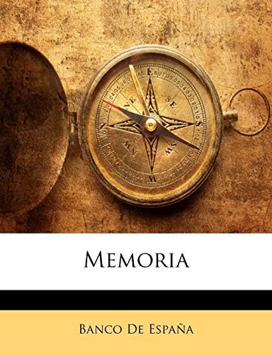 Memoria (Spanish) Paperback – Import, 5 January 2010