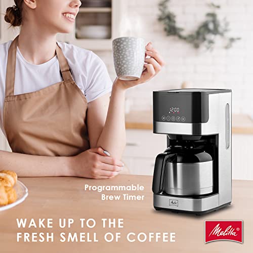 Melitta Aroma Tocco Thermal Drip Programmable Coffee Machine 8 Cup Coffee Maker with Thermal