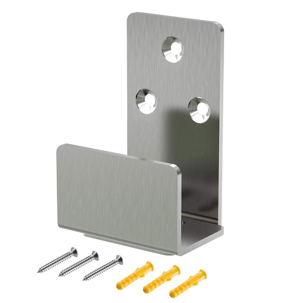 Heavy Duty Floor Guide Stainless Steel Sliding Barn Door Bottom Guide Wall Mounted Hardware