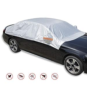 RunSnail Waterdichte Winddichte Vorst Autohoes, Anti UV Half Dikke Autohoes Met Reflecterende Strepen, UV-bescherming…