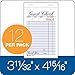 Adams Guest Check Pad, Single Part, White, 3-11/32