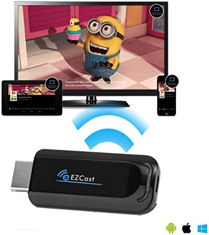 Google Nexus 9 Tablet EZCast PLUS Mirror2TV Adapter for Miracast/DLNA/Airplay Mirroring &amp; Streaming HDTV Dual Band Connections up to 450Mbps with 802.11ac!