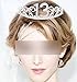 13th Birthday Sash and Tiara for Girls - Fabulous Set: Glitter Sash + Waves Rhinestone Silver Premium Metal Tiara, 13th Birthday Gifts for Teenegers Party