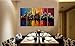 Santin Art-Summer in The City-Modern Canvas Art Wall Decor-Cityscape Oil Painting Wall Art