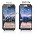 SOOYO Screen Protector for Samsung Galaxy Shatter-Proof Tempered Glass Screen Protector for Samsung Galaxy S6 Active (2 Pack)