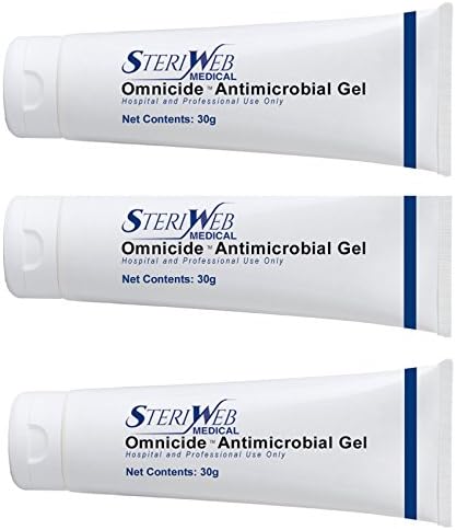 Staph Infection MRSA Superbug Athletes Foot Jock Itch Cuts Burns Ointment Gel 30g Tube First Aid 3 Pack
