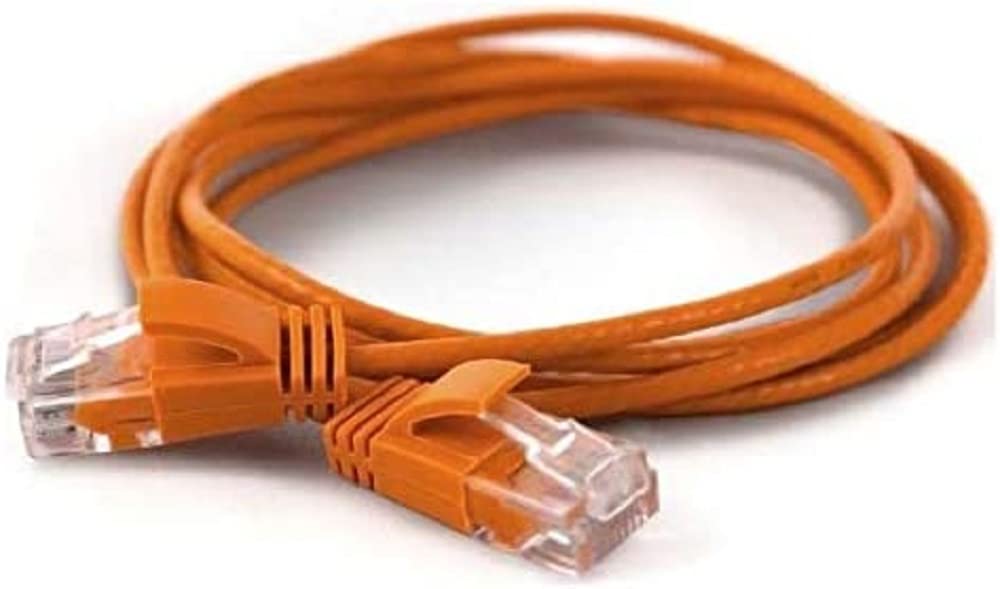 wantecWire Extra Slim CAT.6 UTP Patch Cable 0.2 m Orange