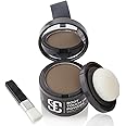 SOVONCARE Instantly Hairline Powder, Hairline Shadow Gray Hair Coverage Touch Up Hair Powder for Thinning Hair for Women Hair Root Touch Up Powder Hair Root Cover Up Conceals Hair Loss Brown