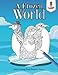 A Frozen World : Adult Coloring Book Penguins Edition by Coloring Bandit