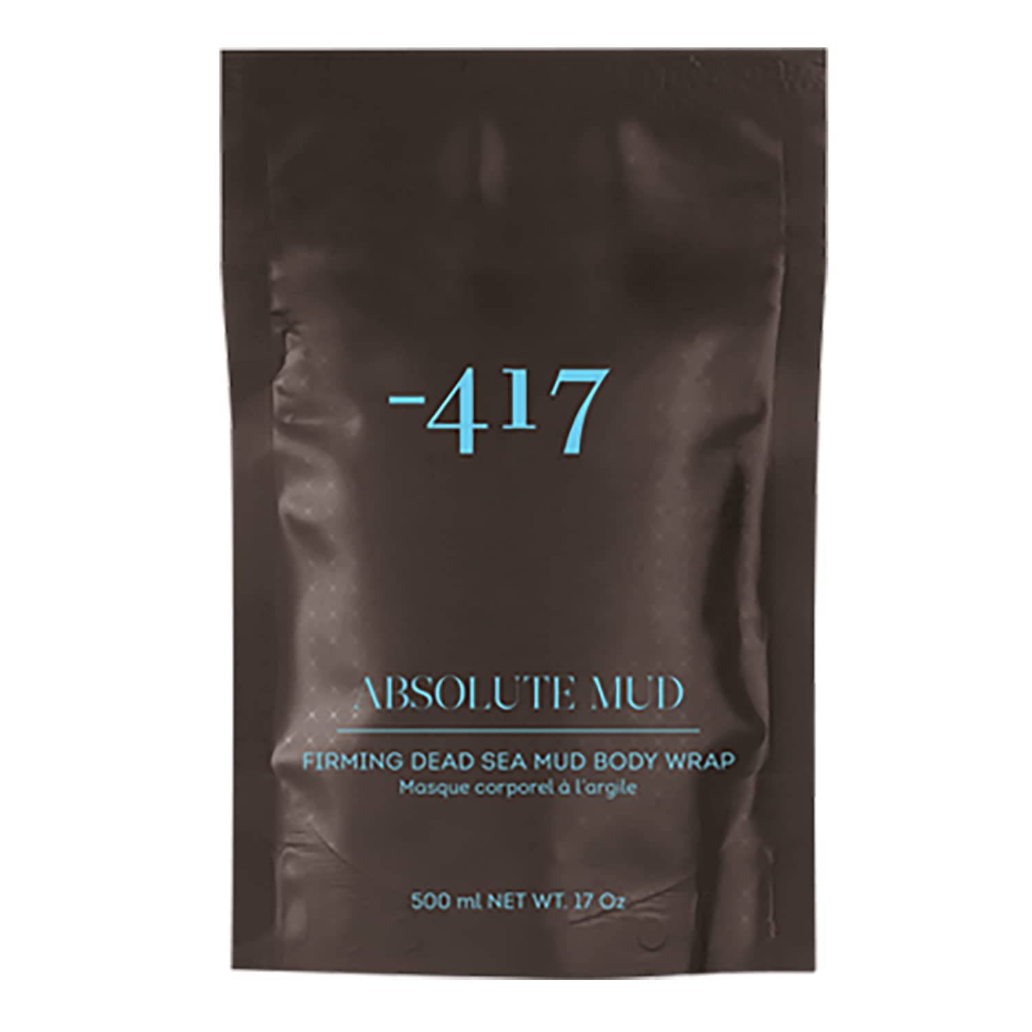 -417 Body Wrap Pure Dead Sea Black Mud Cosmetics Catharsis Mask - Beauty Body Care Wraps For Cellulite, Stretch Marks, Detoxify Your Skin 500 ml