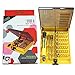 Screwdrivers Set, 45 in 1 Tool Kit for Precise Repair Maintenance with Tweezers and Extension Shaft for Cell Phone and Home Appliances Disassemble