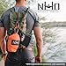Nature's Hangout XL Hammock Straps - 10 feet (20 ft, 32 Loops Total). Longest, Strongest & Most Versatile. Quick Easy Setup for All Hammocks. Lightweight & Tree Friendly. No Stretch Polyester Black