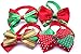 yagopet 20pcs Christmas Small Dog Bow Ties Cat Dog Bowties Collar for Christmas Festival Dog Ties Dog Grooming Accessories