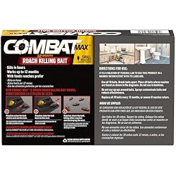 Combat Max 12 Month Roach Killing Bait, Small Roach