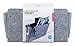 Kikkerland Pocket Felt Caddy, Storage, Organizer, Holder Bedside, Grey, Large