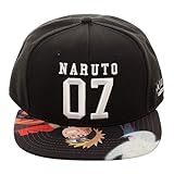 Naruto Novelty Shippuden Sublimated Bill Snapback Hat