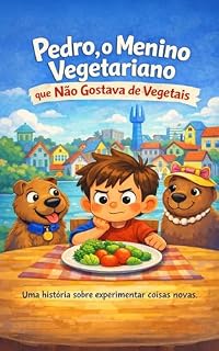 Livro Pedro, o Menino Vegetariano que Não Gostava de Vegetais: Uma história divertida sobre experimentar coisas novas