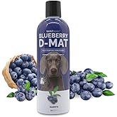 Bark2Basics Blueberry D-Mat Dog Conditioner, 16 oz - Natural Ingredients, Multi-Purpose, Static Eliminating, Loosens Tough Ma