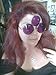 Purple Third Eye Sunglasses By Shivas Includes Free Carrying Pouch Purple Rain Style Prince Costume