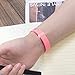 Greeninsync Compatible with Flex 2 Bands Fitbit,Adjustable Comfortable Silicone Replacement Accessories Wristband Bracelet Strap W/Fastener Clasp Perfect for Flex 2 Fitness Smart Watch Small Pink