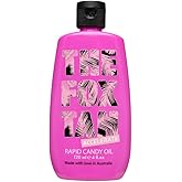 The Fox Tan Rapid Candy Oil, Accelerator Tanning Oil For Deeper & Darker Long-Lasting Tans, Creates Flawless Tan Skin, Vegan & Cruelty Free, 120mL