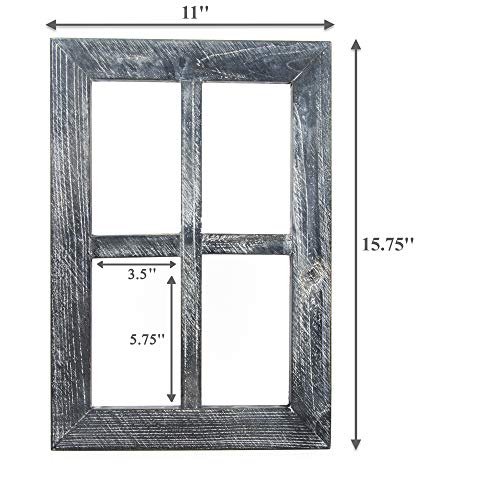 Daisy's House Distressed Window Frame Wall Decor Set of 2 Rustic