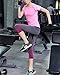 YR.Lover Women's Slim Capris Running Leggings Fitness Tigths Yoga Pants