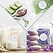Hard Wax Beans Anjou Painless Hair Removal Body Waxing Beans for Wax Warmer Kit, Ideal for Women & Men, Wax Hair on Arms, Armpits, Legs, Bikini Line ((Aloe, Milk, and Lavender Flavor) - 10.5 oz / 300