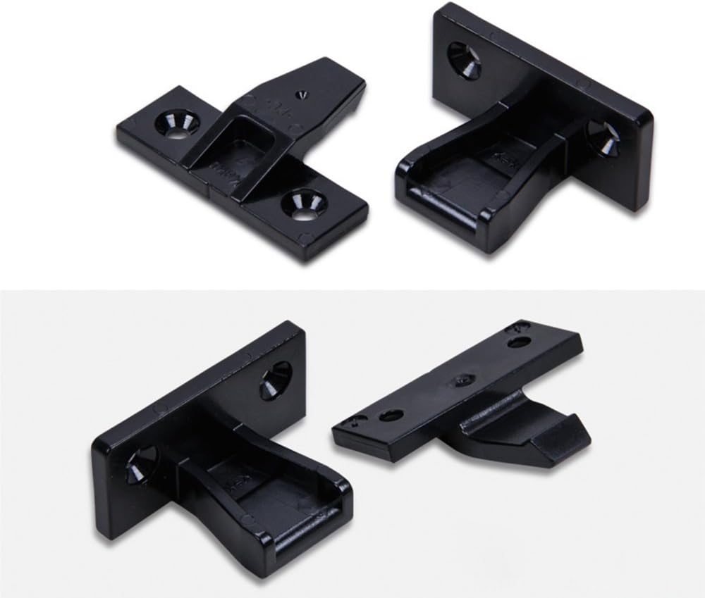 HAFELE Keku AS Push Fittings, Load Capability 20kg (4 Pairs) BigaMart