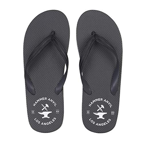 Hammer Anvil Men's Flip-Flops Summer Sandals Black US 11 - Thumbnail 5