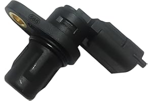 Polcatay Camshaft Position Sensor, F01R00B003 High Temperature Resistant Engine Sensor with Sealing Ring, for EPC Fault Light and Weak Start, Compatible with Chery Models Replacement (Black)