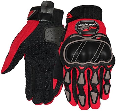 Mens Women Ladies Cycling Motorbike Gloves Full Finger Anti-slip Hard Hand Back Protector Riding Racing Rocking Snowboard Mountain Bike Gloves