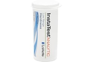 LaMotte Insta-Test 2981 Hardness Single Factor Test Strip, 0-180ppm Range (Vial of 50 Strips)