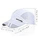 YING LAN Summer Autumn Men Women Outdoor Sport Baseball Hat Running Visor Sun Cap White
