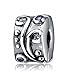 Soulbeads Clip Lock Beads Authentic 925 Sterling Silver Charm Fit European Style Bracelets