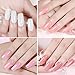 Viomuse Nail Extension Gel Kit Enhancement System 30ml4 Quick Build Gel, All in One Kit, including brush pen, Slip Solution, Dual Forms, Top Coat & Base Coat Gel Polish