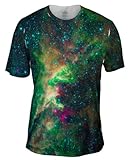 Yizzam- Space Galaxy Cepheus Star Clouds -TShirt- Mens Shirt