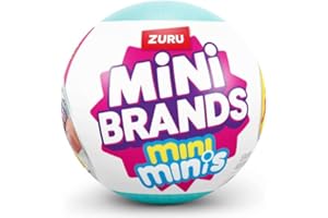 ZURU Mini Brands Mini Minis Kitchen and Food Collectible Miniatures Complete Fridge Collection - Single Ball