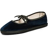 ViBi VENEZiA Women's Brigitte Velvet Mary Jane Flats