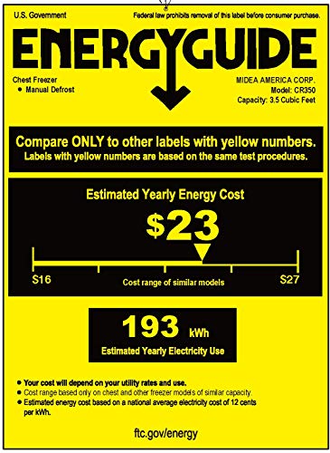 4 Emerson+CF350+3+5+Cubic+Chest+Freezer